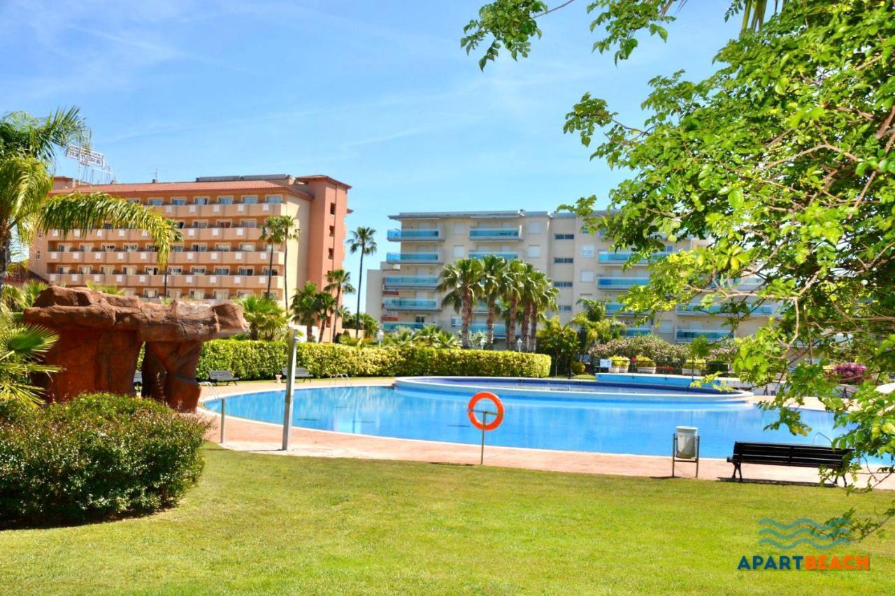 Apartbeach Los Juncos Residencial Piscinas Y Petanca La Pineda Exterior foto