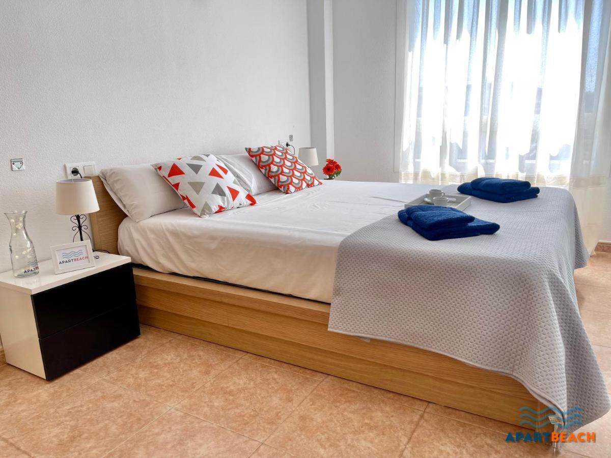 Apartbeach Los Juncos Residencial Piscinas Y Petanca La Pineda Exterior foto