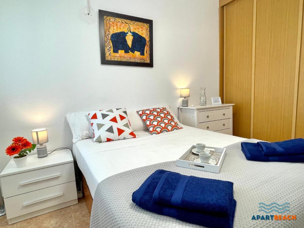 Apartbeach Los Juncos Residencial Piscinas Y Petanca La Pineda Exterior foto