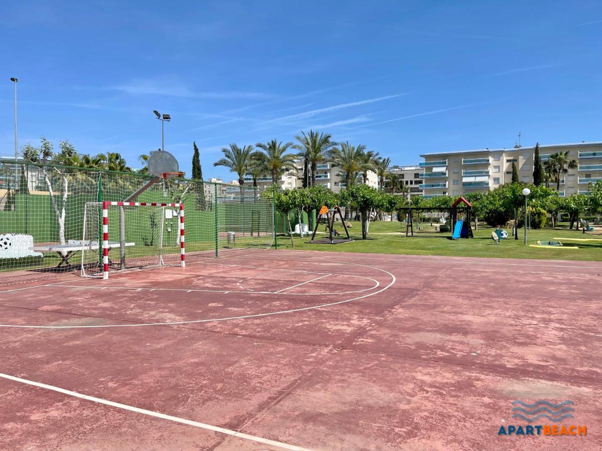 Apartbeach Los Juncos Residencial Piscinas Y Petanca La Pineda Exterior foto