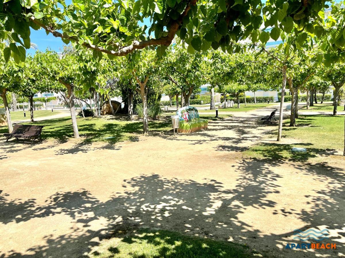 Apartbeach Los Juncos Residencial Piscinas Y Petanca La Pineda Exterior foto