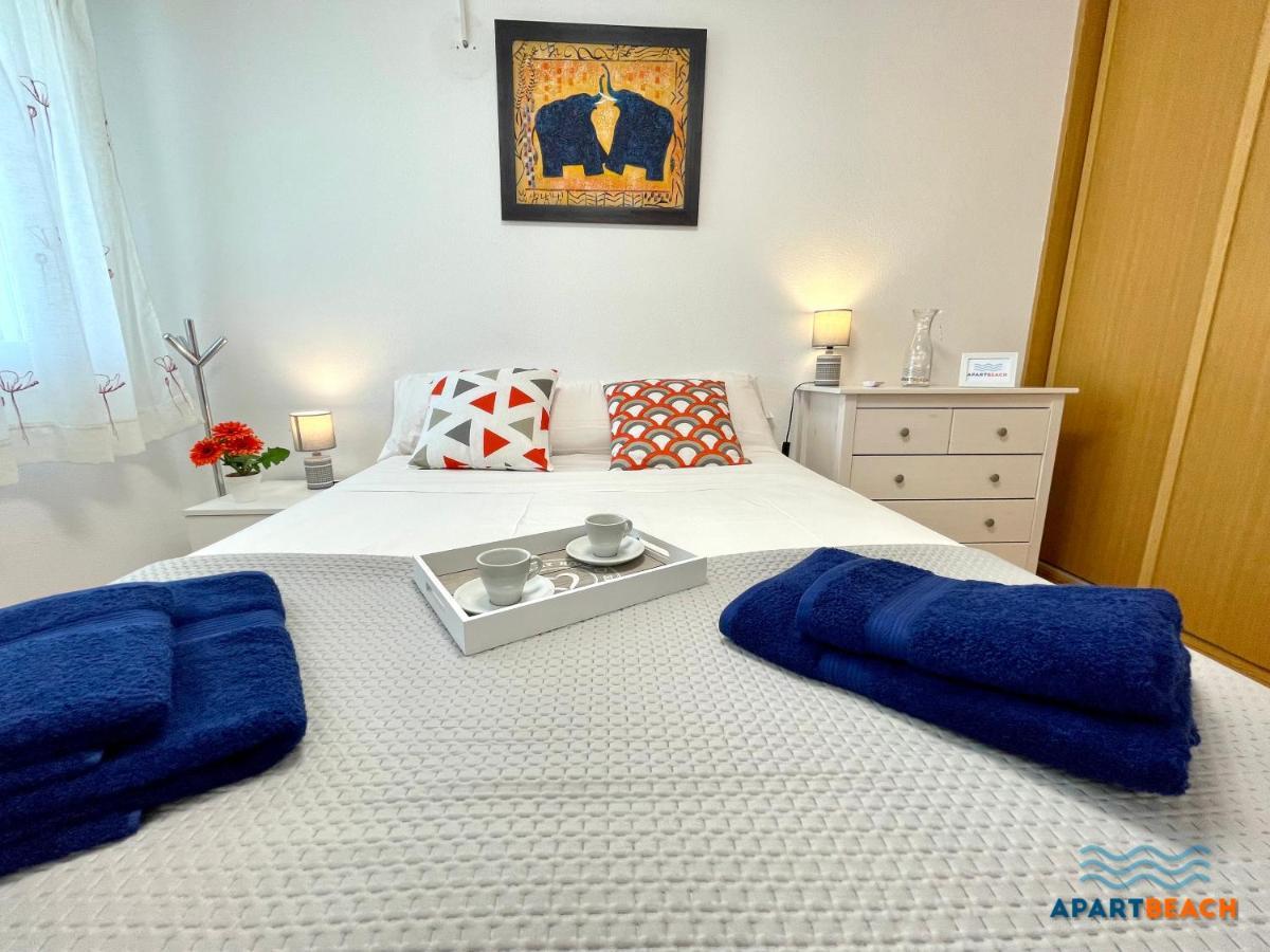 Apartbeach Los Juncos Residencial Piscinas Y Petanca La Pineda Exterior foto
