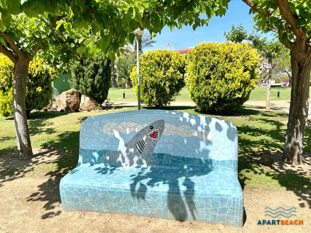 Apartbeach Los Juncos Residencial Piscinas Y Petanca La Pineda Exterior foto