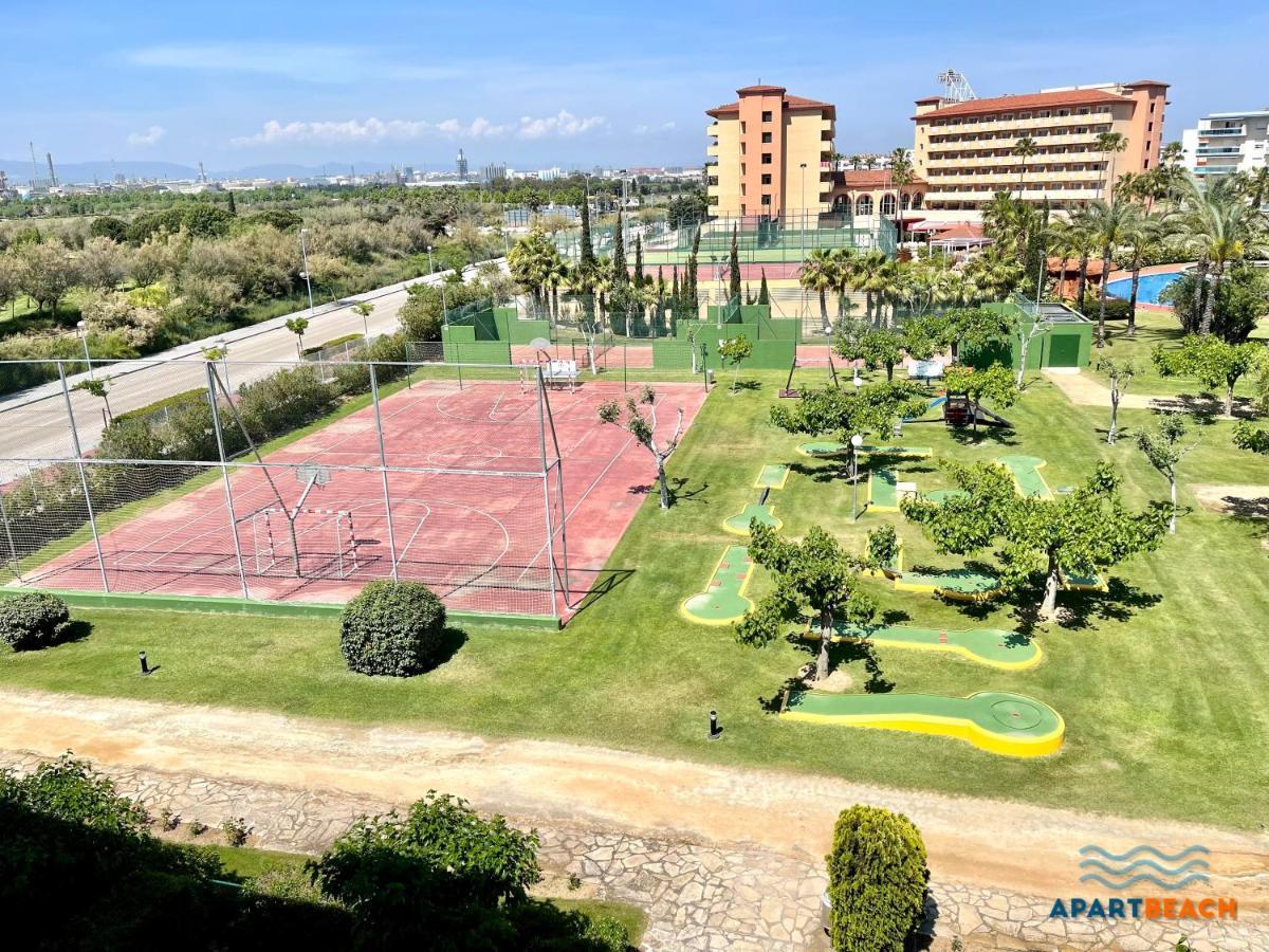 Apartbeach Los Juncos Residencial Piscinas Y Petanca La Pineda Exterior foto