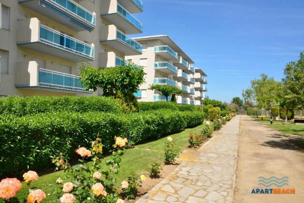 Apartbeach Los Juncos Residencial Piscinas Y Petanca La Pineda Exterior foto