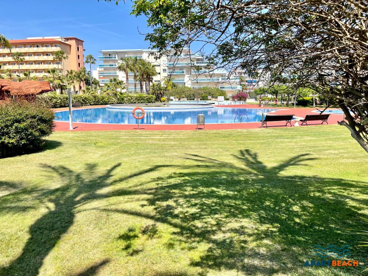 Apartbeach Los Juncos Residencial Piscinas Y Petanca La Pineda Exterior foto