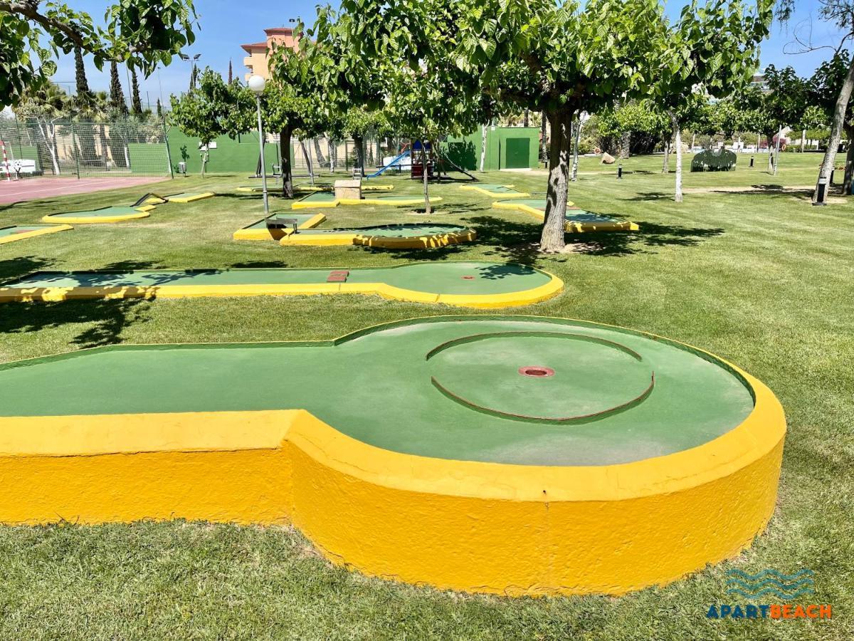 Apartbeach Los Juncos Residencial Piscinas Y Petanca La Pineda Exterior foto