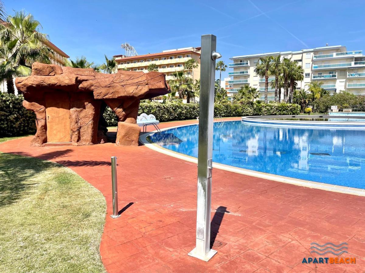 Apartbeach Los Juncos Residencial Piscinas Y Petanca La Pineda Exterior foto