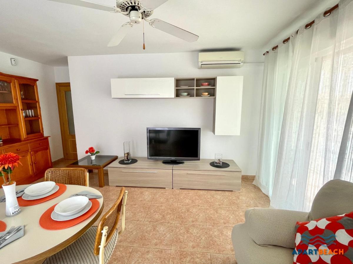 Apartbeach Los Juncos Residencial Piscinas Y Petanca La Pineda Exterior foto