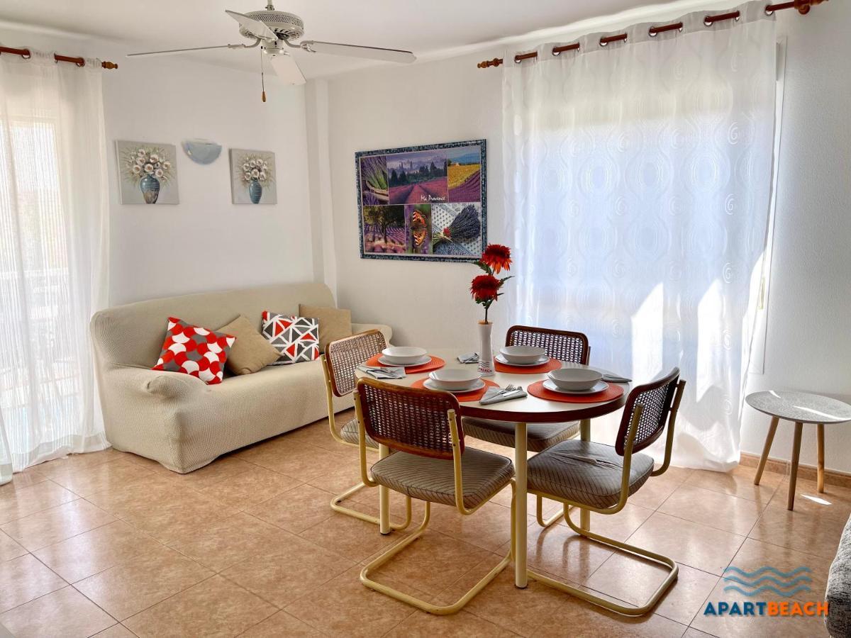 Apartbeach Los Juncos Residencial Piscinas Y Petanca La Pineda Exterior foto