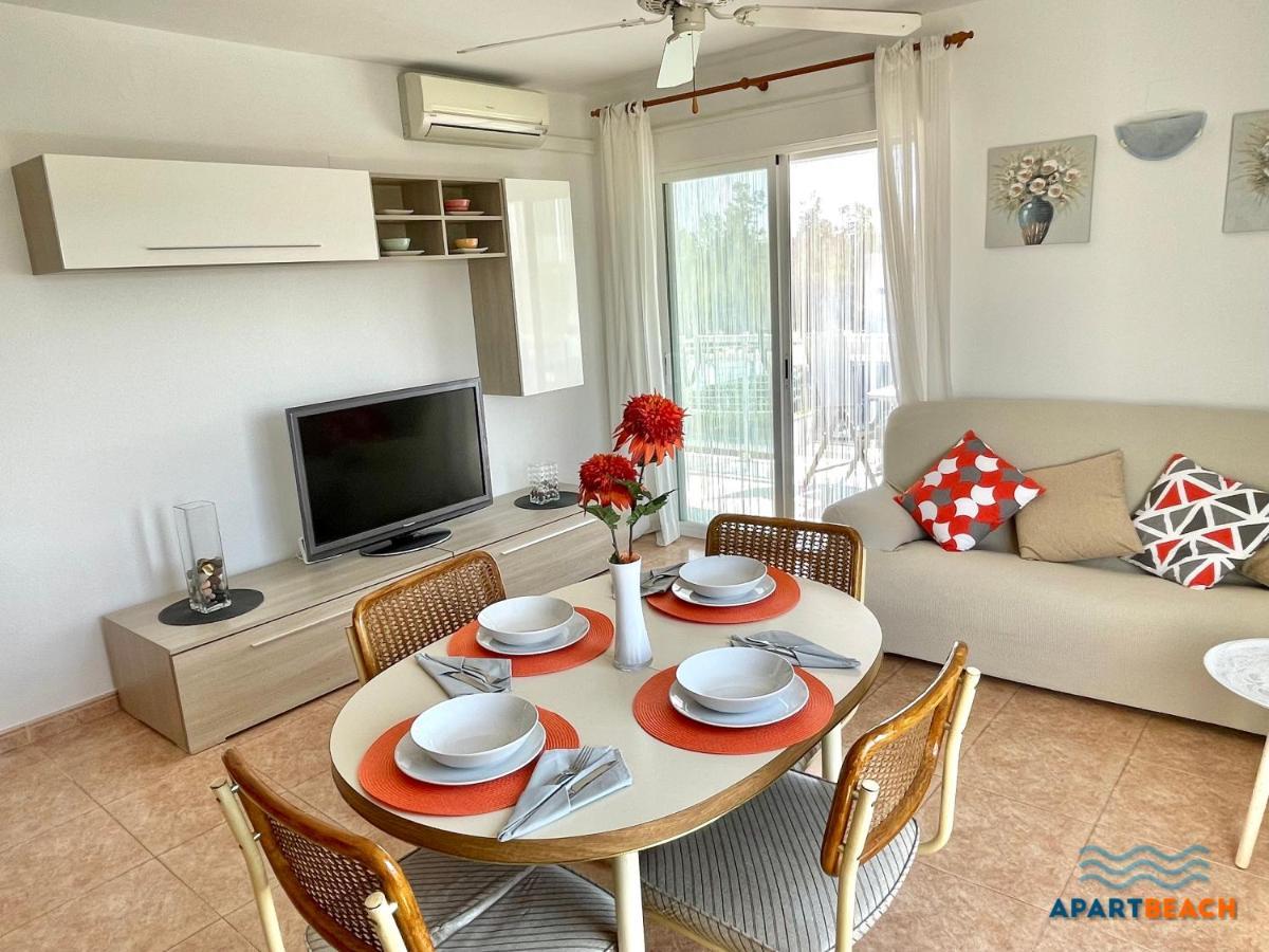 Apartbeach Los Juncos Residencial Piscinas Y Petanca La Pineda Exterior foto