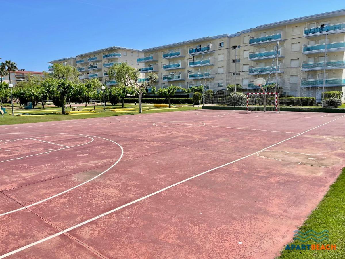 Apartbeach Los Juncos Residencial Piscinas Y Petanca La Pineda Exterior foto
