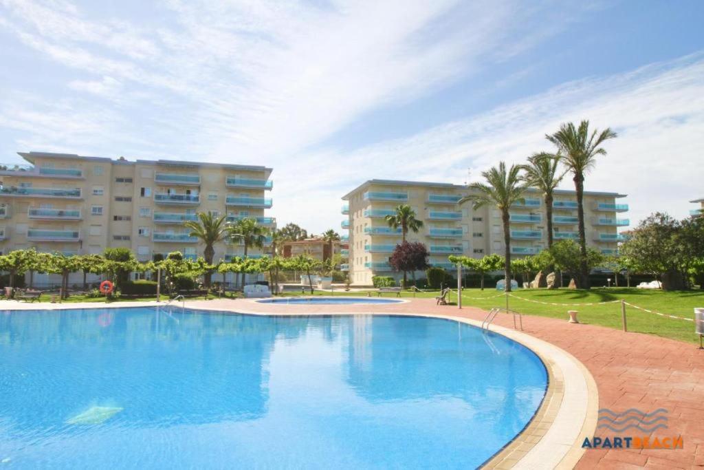 Apartbeach Los Juncos Residencial Piscinas Y Petanca La Pineda Exterior foto