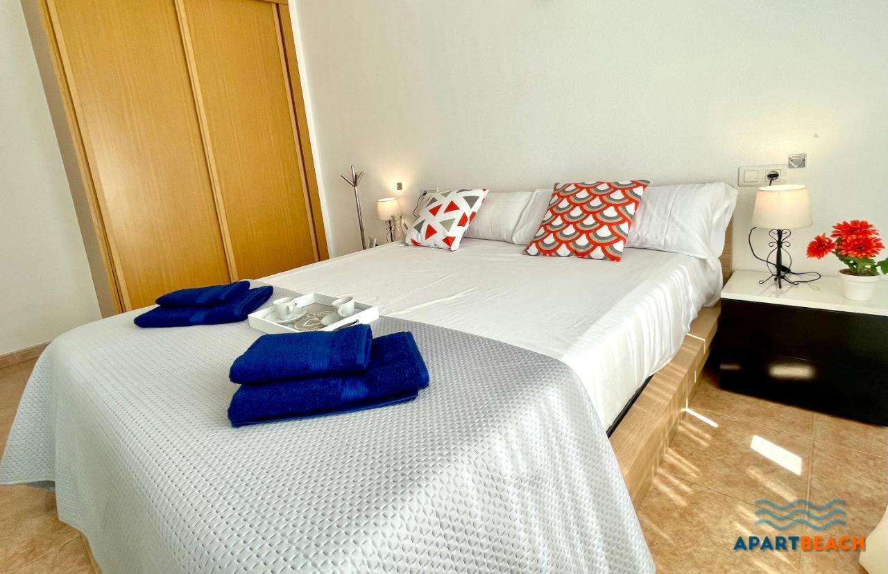 Apartbeach Los Juncos Residencial Piscinas Y Petanca La Pineda Exterior foto