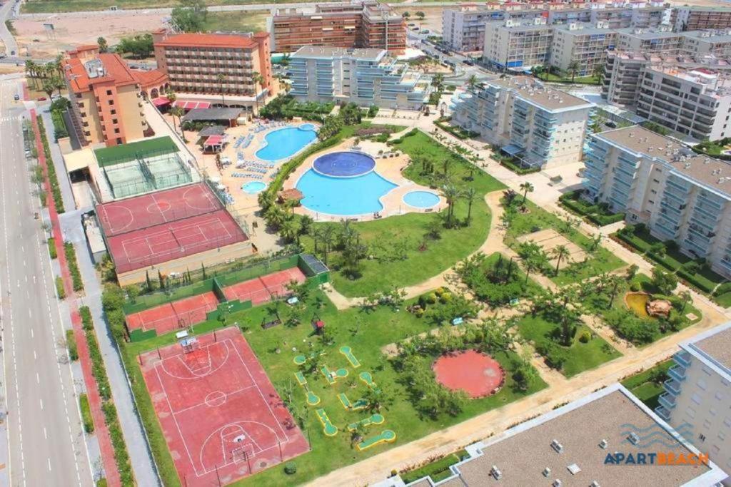 Apartbeach Los Juncos Residencial Piscinas Y Petanca La Pineda Exterior foto