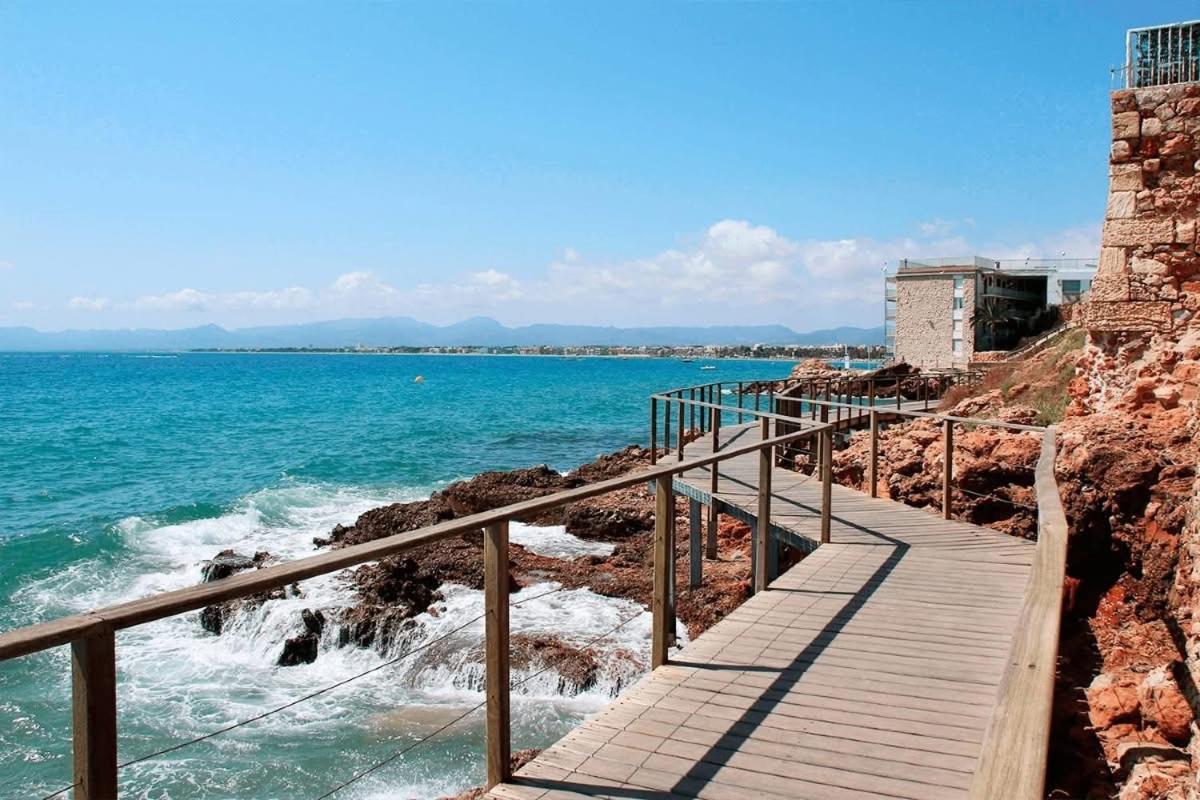 Apartbeach Los Juncos Residencial Piscinas Y Petanca La Pineda Exterior foto